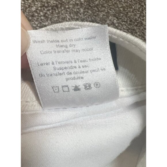 Veronica Beard White Carly Kick Flare High Rise Jeans Size 29/8 Stretch Zipper - Picture 15 of 16